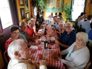 Lovely Italian dinner out with friends