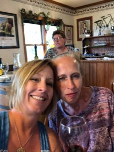 Becky Thomas & Laurie Damgaard at Galena Cellars