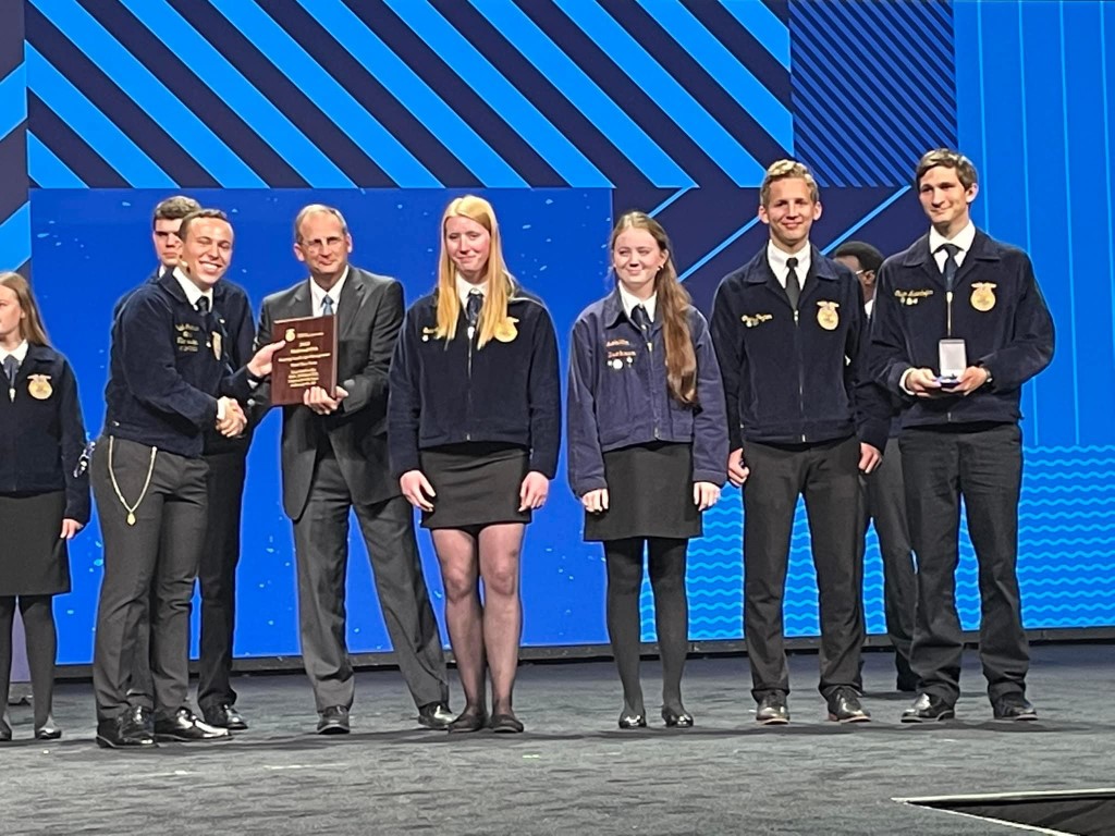 Seneca FFA Hort Team Takes 3rd Place at the FFA National Convention!