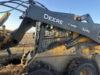 Spring harvest underway!